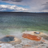 Parc Yellowstone: Lakeshore geyser