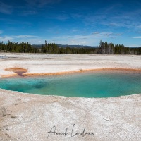 Parc Yellowstone: Turquoise pool
