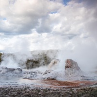 Parc Yellowstone: Grotto geyser