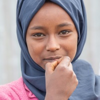 Portrait de jeune fille