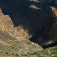 Arrivée en fin de journée sur Photoksar