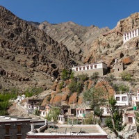 Monastère de Hemis: Vue depuis l