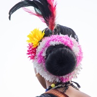 Festival de danse à Leh: danseuse de Orissa