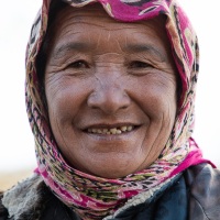 Portrait de femme ladakhi