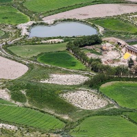 Région Padum: Vue sur la vallée de la rivière Tsarap