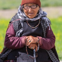 Femme ladakhi