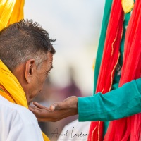 Festival de danse à Leh: danseur du Rajasthan