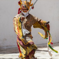 Karzok: festival dans le monastère