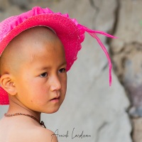 Zangla, nonnerie de Chumo: après la toilette et la tonsure